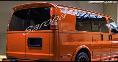 Custom GMC Savana Van  All Styles Side Louvers (2003 - 2026) - $440.00 (Part #GM-001-SL)